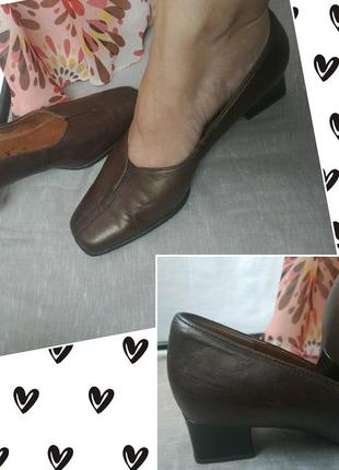Туфли кожаные женские1 фото