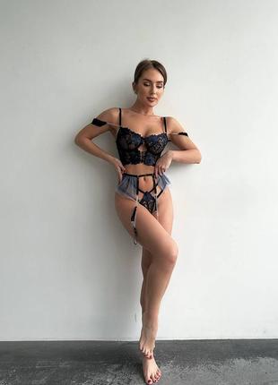 Бюст+трусики+пояс, 2🌈, регулируется по фигуре/самовизвоз/накладной/отправка завтра/