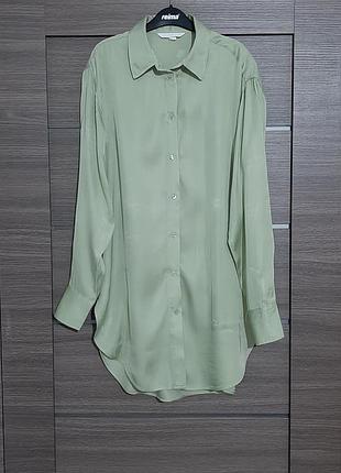 Довга сорочка оверсайз h&m