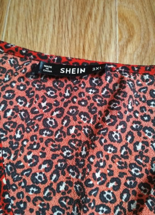 Сукня на запах shein plus size4 фото