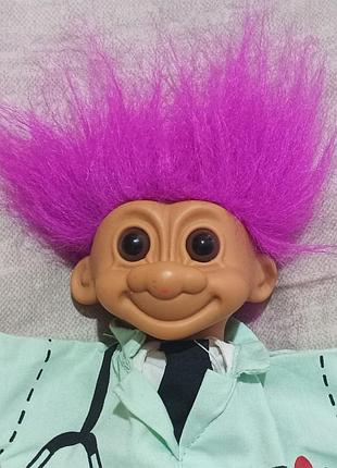 Троль винтаж врач кукольный театр