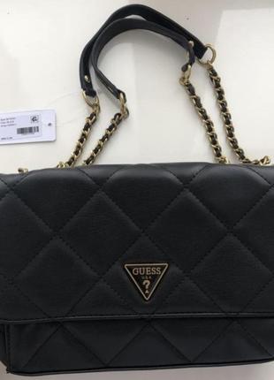 Сумка чорна guess
