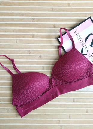 Бюст без кісточок пуш ап victorias secret pink wear everywhere wireless push-up оригінал