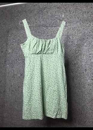 Платье в принт , очень приятное качество. 95% коттон 5% эластин