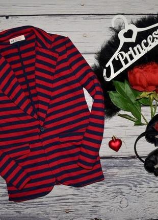 2 - 4 роки 104 см h&m натуральний фірмовий піджак болеро джемпер дівчинці смужка