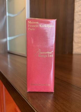 Maison francis kurkdjian baccarat rouge 540