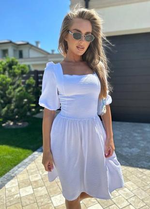 Платье со шнуровкой на спинке🍒