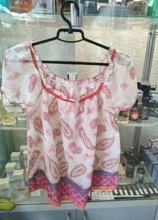 Летняя шифоновая кофта футболка