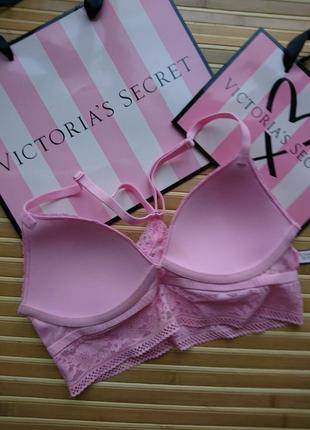 Идеальный кружевной бюст бралет с чашкой оригинал victorias secret4 фото