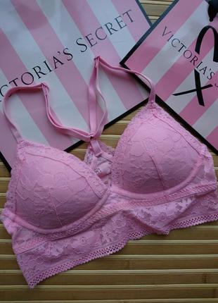 Идеальный кружевной бюст бралет с чашкой оригинал victorias secret