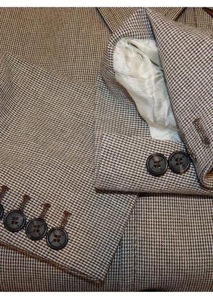 Пиджак блейзер из хлопка и льна viktor & rolf for h&m7 фото
