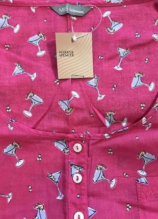 Дуже красива та стильна брендова блузка в малюнках.100% котон 20.