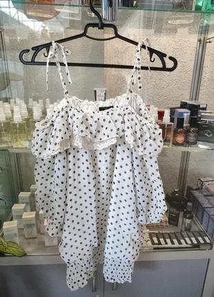 Шифонова майка блуза кофта