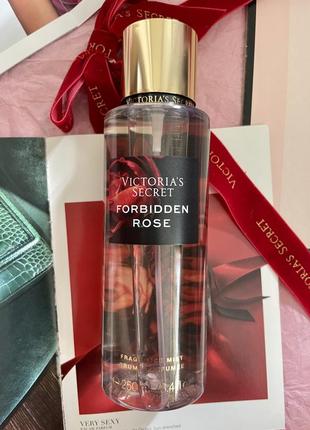 Victoria's secret forbidden rose fragrance mist3 фото