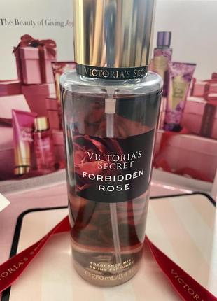 Victoria's secret forbidden rose fragrance mist1 фото