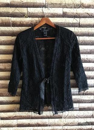 Кофта полувер в мереживо