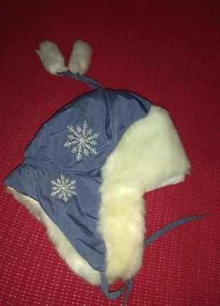 Тепла шапка на 6-8 років