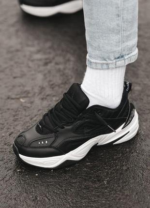 Чоловічі кросівки nike m2k tekno black white 41-44-45