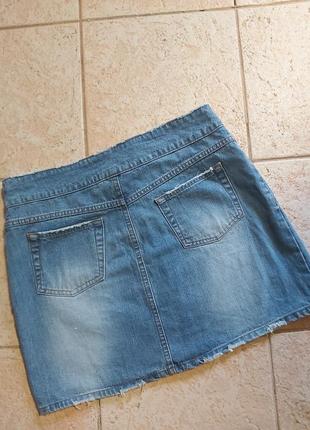 Стильная джинсовая юбка, papaya2 фото