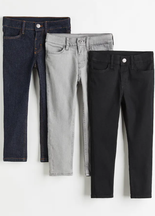 Джинсы для мальчика h&m размер 4-5 лет на рост 110 см разные цвета штаны брюки