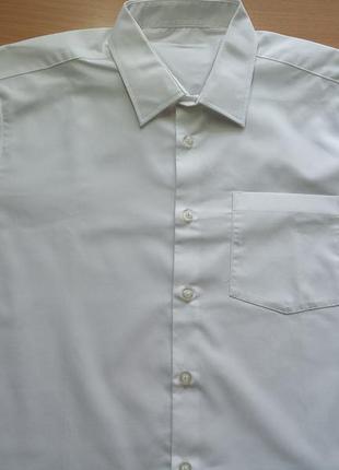 Белая рубашка george на девочку ростом 164-170см.2 фото