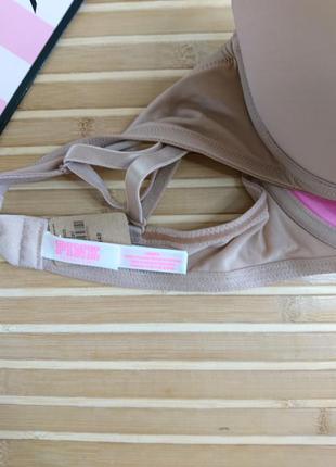 Бюст пушап victorias secret pink wear everywhere multiway оригинал со съемными бретелями5 фото