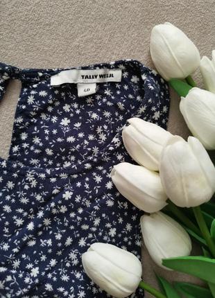 Ромпер комбинезон с шортами в цветочный принт2 фото