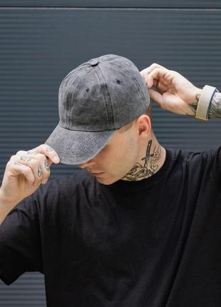 Кепка тракер without vintage black
