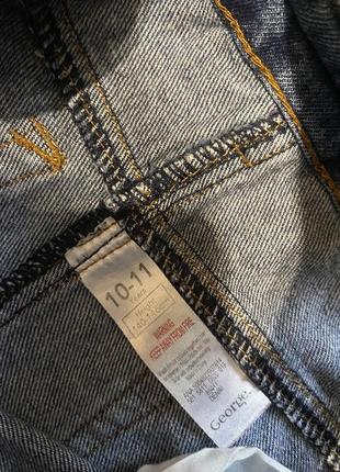 Сарафан джинсовый шорты комбинезон 140-1462 фото