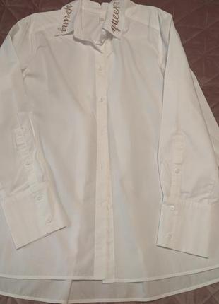 Белоснежная рубашка pima cotton