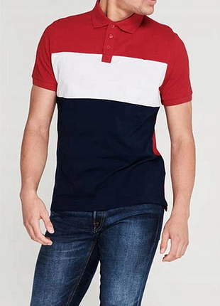 Jack & jones футболка поло мультиколор /8410/