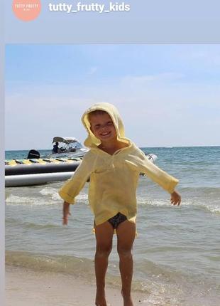 Муслиновая пляжная рубашка