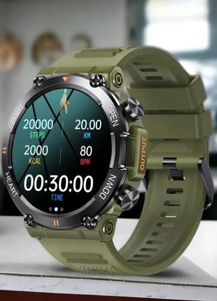 Смарт часы для военных smart watch modfit armyhunter storm1 фото