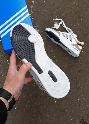 Кроссовки adidas drop step •white beige coral•10 фото