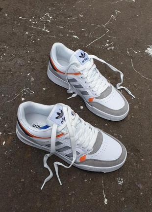 Кроссовки adidas drop step •white beige coral•4 фото