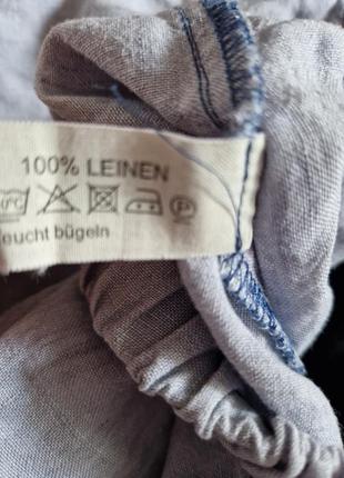 Штани брюки льон 6