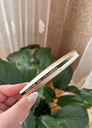 Тушь лореаль для выразительного объёма ресниц l`oréal paris volume million lashes classic1 фото