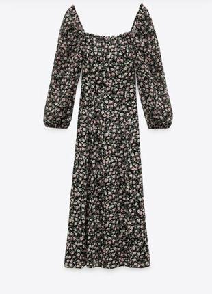 Платье миди zara