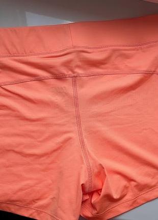 Шорты для фитнеса велосипедки короткие оранжевые шорты для спорта спортивные шорты шорты для йоги casall5 фото