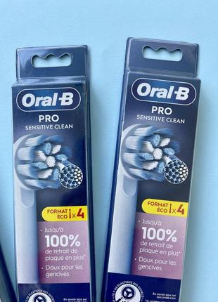 Oralb оралб pro sensitive clean! сменные насадки! поштучно!6 фото