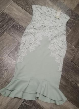 Платье с кружевом1 фото