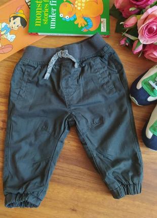 Модные хлопковые джоггеры, штанишки cat&jack на 3 месяца.1 фото