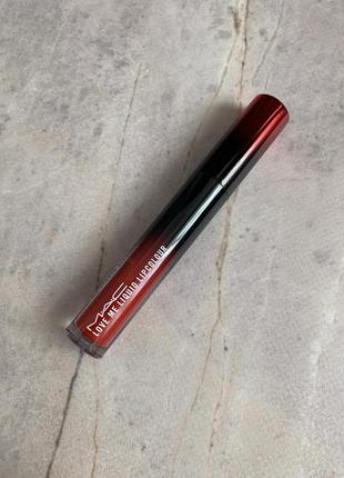 Помада для губ m.a.c love me liquid lipcolour ruby do!