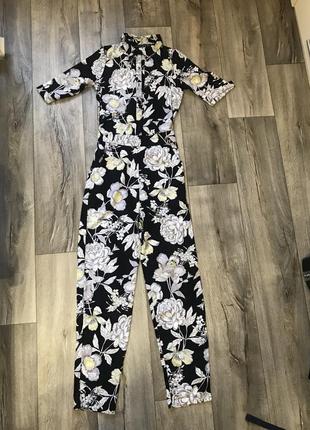 Летний шифоновый комбинезон в цветы от atmosphere