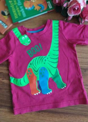 Модная летняя футболка mothercare на 9-12 месяцев.