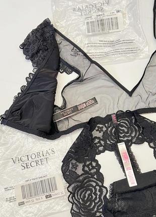 Комплект білизни victorias secret вікторія сікрет бра бюстгальтер бралет виктория сикрет8 фото