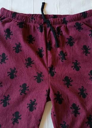 Harry potter жіночі піжамні флісові штани домашні штани р.xl/xxl9 фото