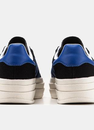 Жіночі кросівки adidas gazelle bold shoes blue9 фото