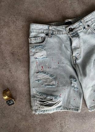 Мужские джинсовые шорты, 2 цвета7 фото