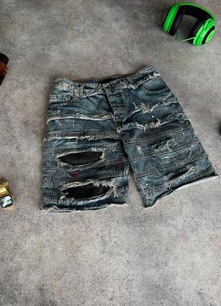 Мужские джинсовые шорты, 2 цвета3 фото